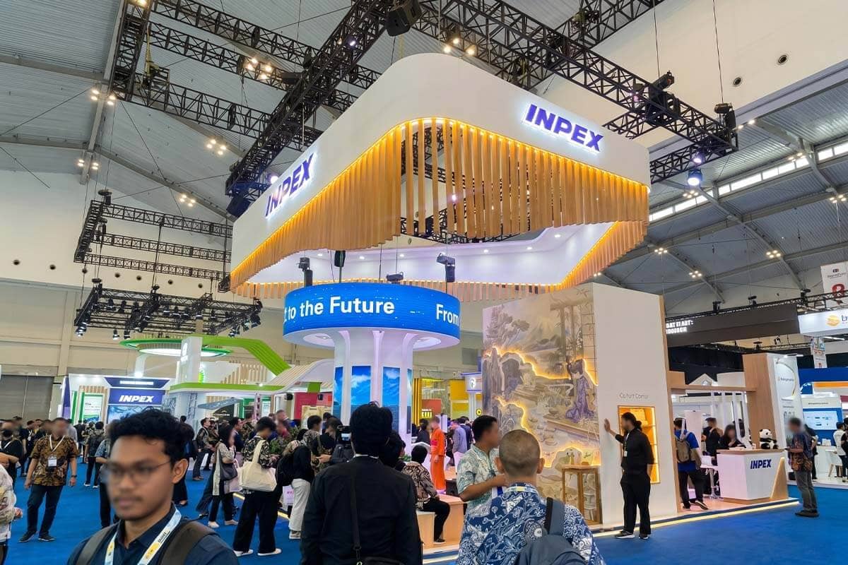 Inpex exhibition booth — IPA Convex 2026