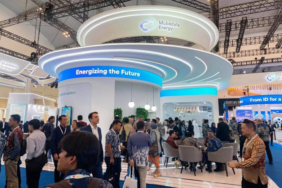 Mubadala Energy — exhibition booth, IPA Convex 2026 ICE BSD