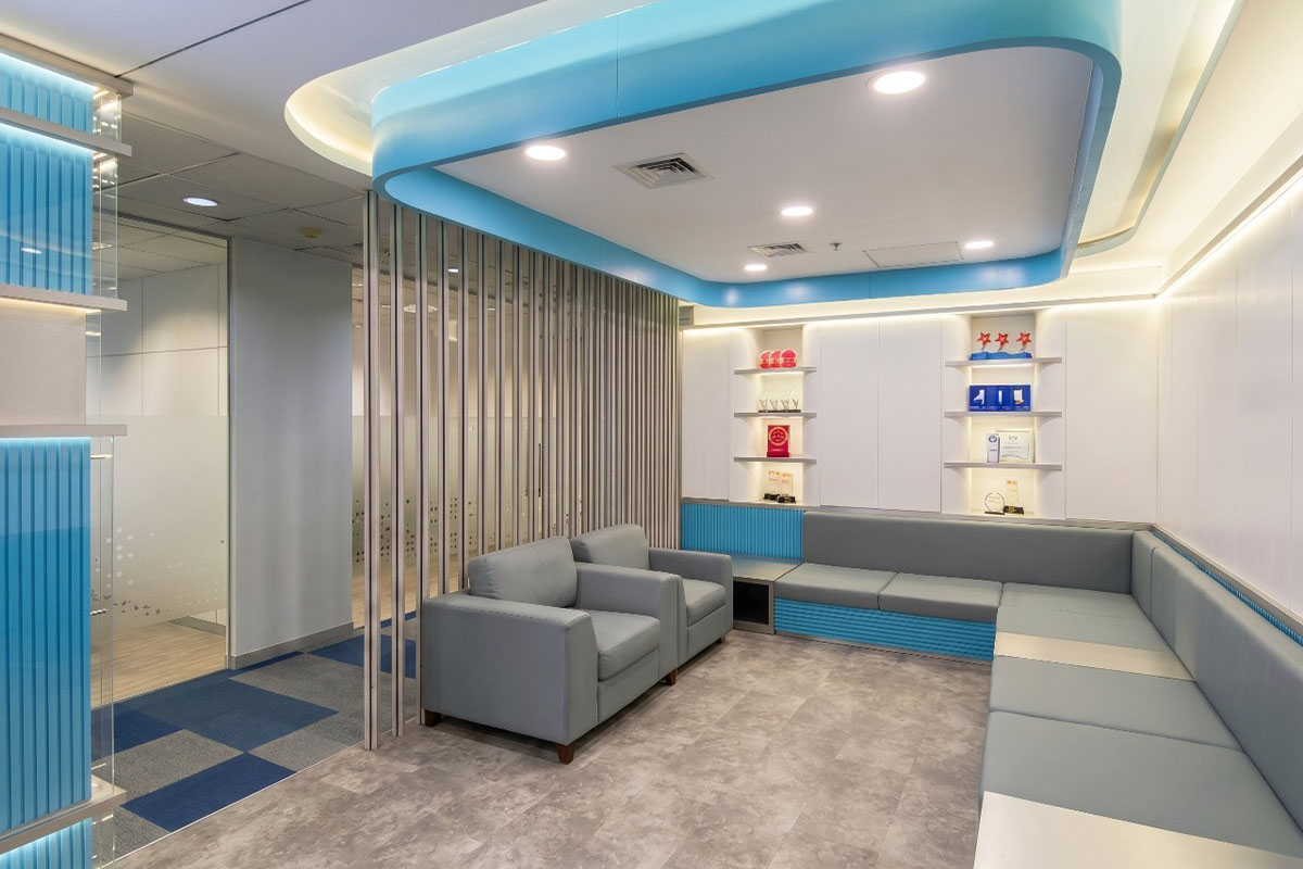 Custom joinery — Skintific office, Menara Prima