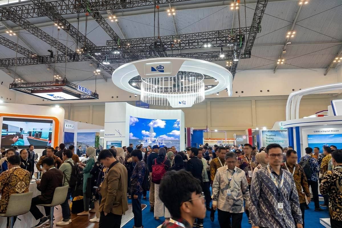 SLB exhibition booth — IPA Convex 2026